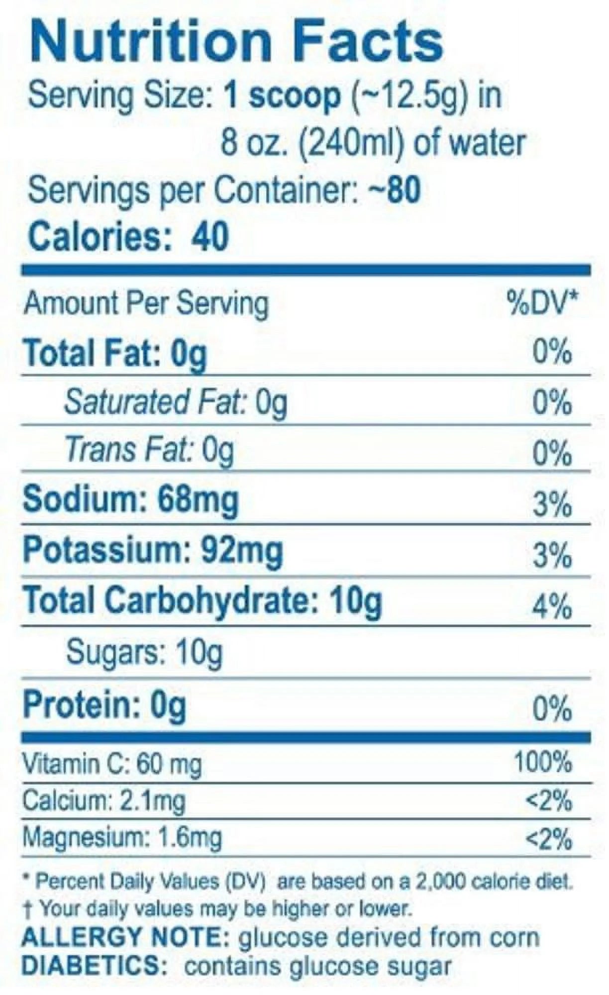 Electrolyte Drink Mix Lemon 35Oz